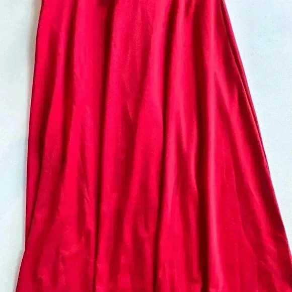 Red Retro Dress Size M/L - Picture 6 of 7